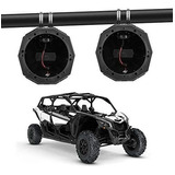 Funda Para Bocinas Kemimoto Utv Atv Montable De 6.5  -negro