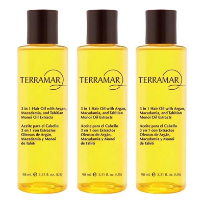 Pack 3 Óleo Tratamiento Capilar 3 En 1 Terramar De 98mls C\u002Fu | Envío gratis