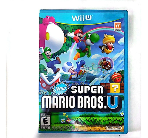 Videojuego New Super Mario Bros U. Juego Para Nintendo Wii U