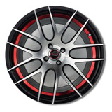 Rines 17 4/100 Progresivo Vw Jetta Gol Chevy Tsuru (2rines)