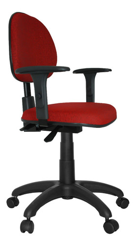 Cadeira Executiva Ergonômica Back System Nr17 Vermelho