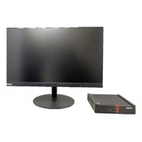 Monitor Lenovo Thinkvision T22i-10 Con Mini Cpu Sff Amd Pro