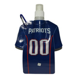 New England Patriots Nfl Botella Plegable Forma Jersey