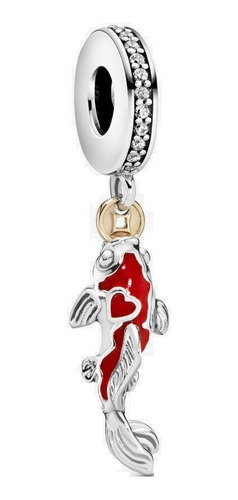 Dije Charm Pandora Pez Koi Buena Suerte Fortuna Original