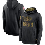 San Francisco Sudadera Con Capucha De Rugby Nf-l Negro