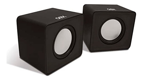 Caixa De Som Preta Speaker Sk102 3w Rms P2 Plug & Play Oex Cor Preto 5v