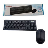 Kit Teclado E Mouse Wireless Slim Plug Play 2.4 Ghz