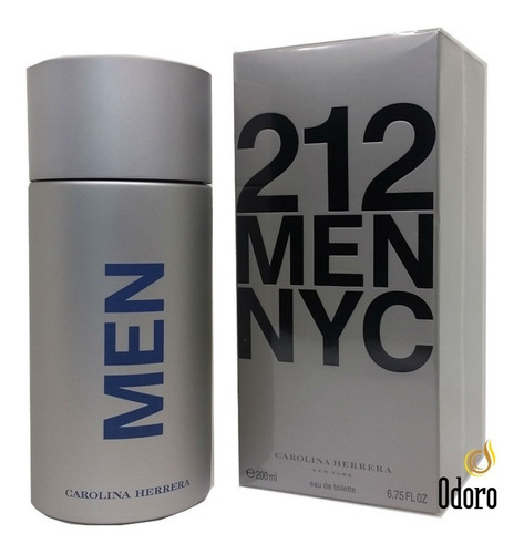 Carolina Herrera 212 Nyc Men Edt 200 ml Para Homem