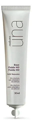 Natura Una Refil Base Fluída Hd 30ml Alta Cobertura Antissin