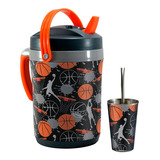 Set Terere Termo Vaso Bombilla, Basket Basketball