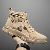 Zapatos De Camuflaje Para Hombre De 2023, Moda De Primavera,