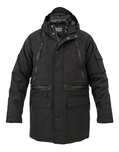 Campera Hombre Impermeable Parka Abrigo Termica Briganti