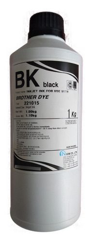 Litro De Tinta Negra Compatible Impresoras De Tanque Brother