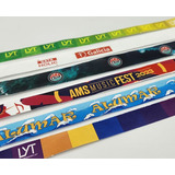 Pulseras Tyvek Impresas Full Color Personalizadas 100u