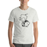 Polera Invasor Zim Gir Traje Hombre/niño