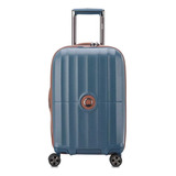 Valija Carry On Expandible Delsey St. Tropez Color Azul Marino
