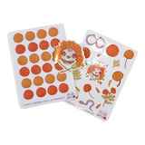 Set Stickers Calcomania Kawaii Decoración Día De Muertos 