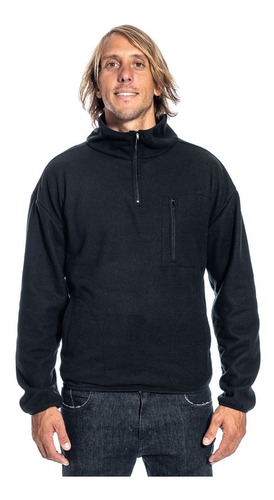 Buzo Reef Snake Polar Halfzip Negro Men