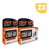 Kit 2x Coenzima Q10 60 Cps Arnold Nutrition - Envio Imediato