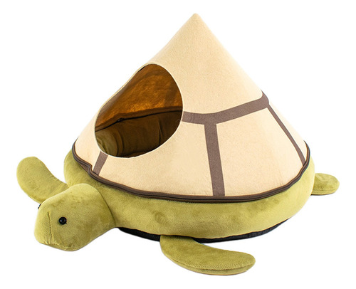 Almohadillas Con Forma De Tortuga Verde Con Cajones Grandes