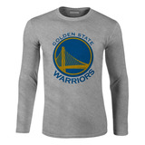 Camiseta Manga Larga Camibuso Golden State Warriors Ikl