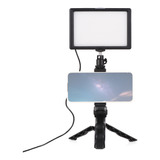 Vlog De Vídeo Con Kit Ajustable De 3200 A 5600 K Para Lámpar
