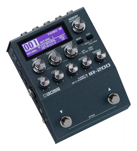 Pedal Boss Ir-200 Impulse Response Simulador Amp Gabinete