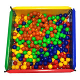 Piscina De Bolinhas Cercado Colorido Infantil 2x2