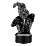 Lámpara Decorativa 3d De Buro Escritorio Spiderman Art1172
