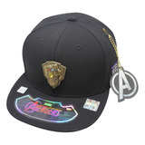 Gorra Thanos Con Placa Metálica Para Niño