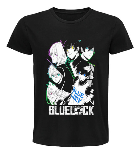 Playera Isagi Nagi Chigiri Bachira Blue Lock Anime Manga
