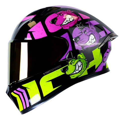 Casco Integral Ich 503 Edición Especial Perros Criollos