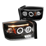 Envio Hoy! Dodge Dakota 2005 2007 Faros Ojo Angel Led 2006