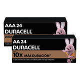 Baterías Duracell 24 Aa + 24 Aaa Pilas Alcalina Kit