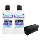 Enjuague Bucal Listerine Whitening Extreme 437ml X2