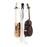 Gs-1 Triple Soporte Para Guitarra Acústica/eléctrica - Blanc