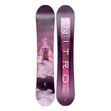 Tabla Snowboard Nitro Mercy Cam-out Camber Park Twin Mujer