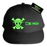 Gorra Plan Brilla Oscuridad One Piece Anime Calavera Pirata 