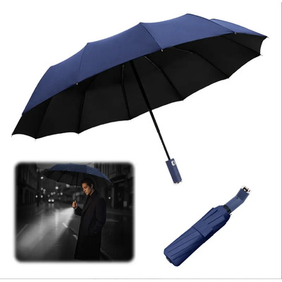 Paraguas Sombrillas Reforzado Anti-uv Automático Con Luz | MercadoLibre
