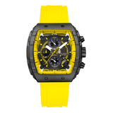 Reloj G-force Original H3996g Cronografo Amarillo + Estuche