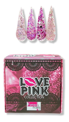 Colección Love Pink By Fantasy Nails 