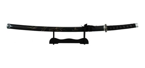 Espada Decorativa Preta Japonesa Katana 100 Cm
