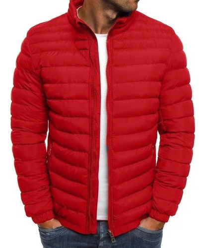 Jaqueta Puffer Masculina, Casaco Leve