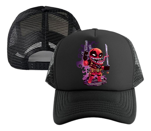 Gorra Venom Deadpoolcachucha Malla Adulto-niño