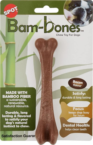 Bam Bones Hueso Mordedor Bamboo Grande 7 Pulgadas