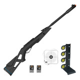 Carabina Pressão Gásram 60kg Gamo C/ Alvo Metal Pendulo