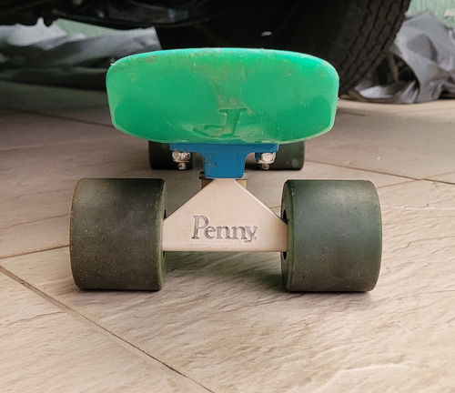 Skate Original Penny 22 Poleg. (56 Cm) Australia Verde Usado