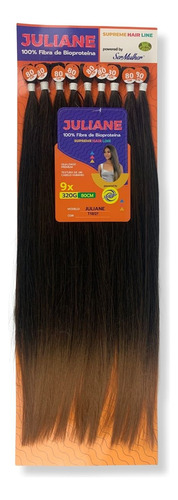 Cabelo Bio Proteína Orgânico Juliane Ser Mulher 80cm 320g