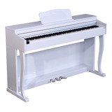 Blanth Bl8808 Polished White Piano 88 Teclas Accion Martillo