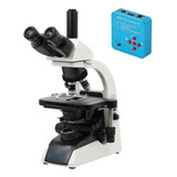 Microscopio Biológico Trinocular Di-110t Câmera Hdmi 2k 48mp